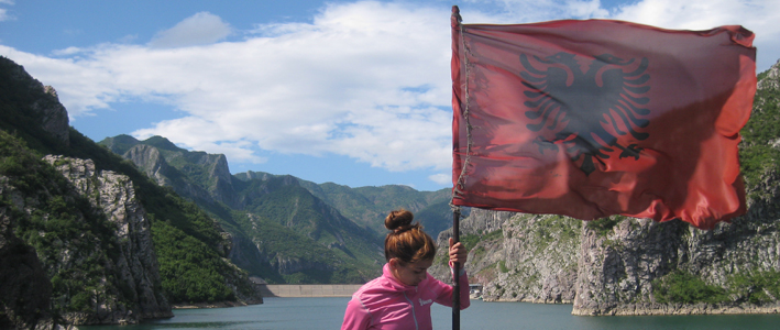Albanian Flag Ferry Ride