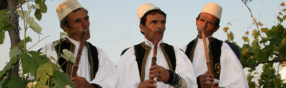 albanian flutes