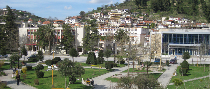 downtown berat albania